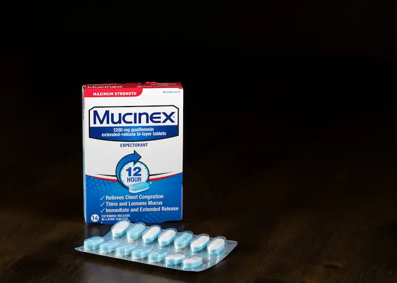 Mucinex Use for COVID-19 Symptoms